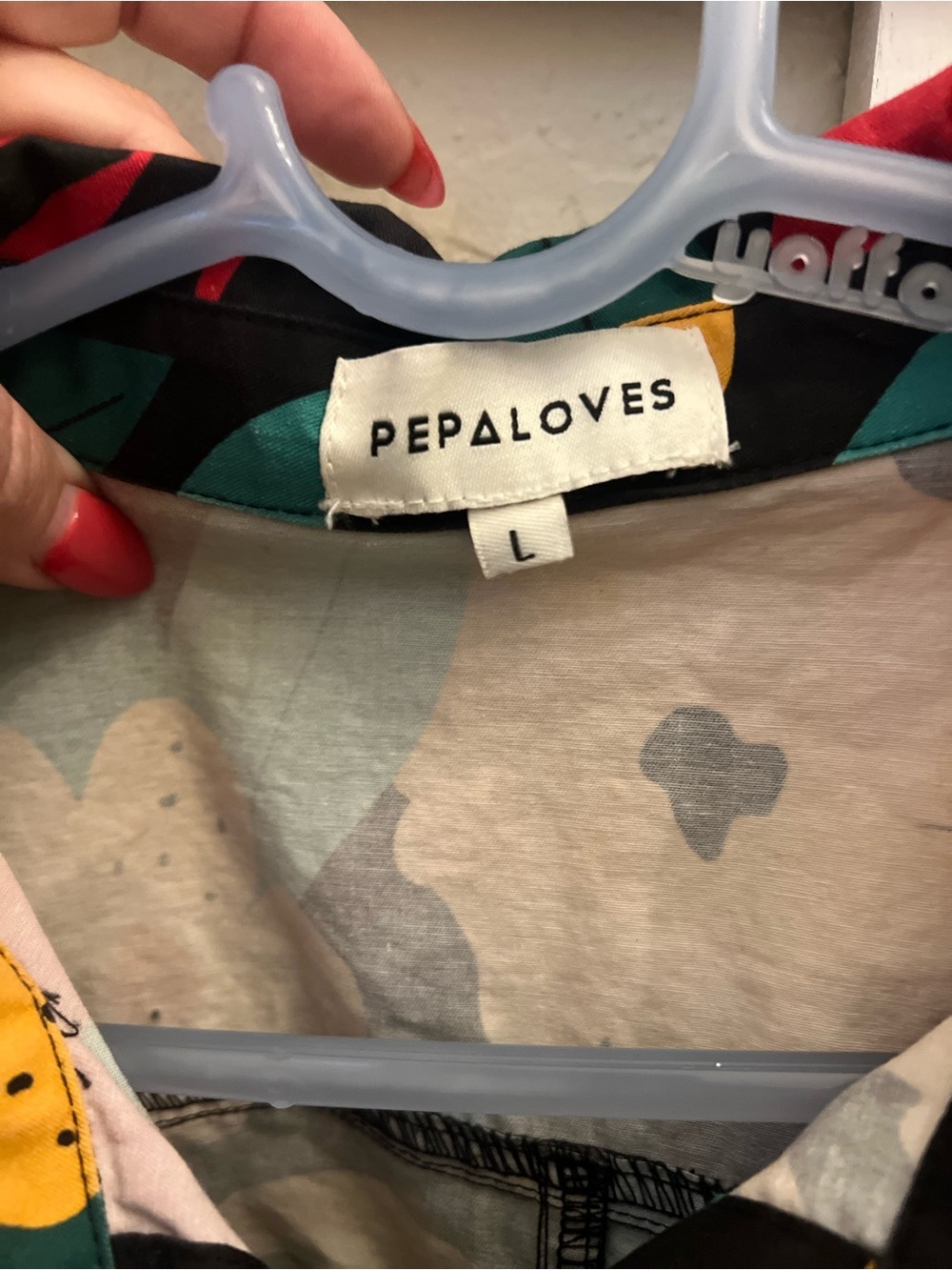Pepaloves Floral Utility Jacket Anthropologie Style Large - Picture 8 of 8